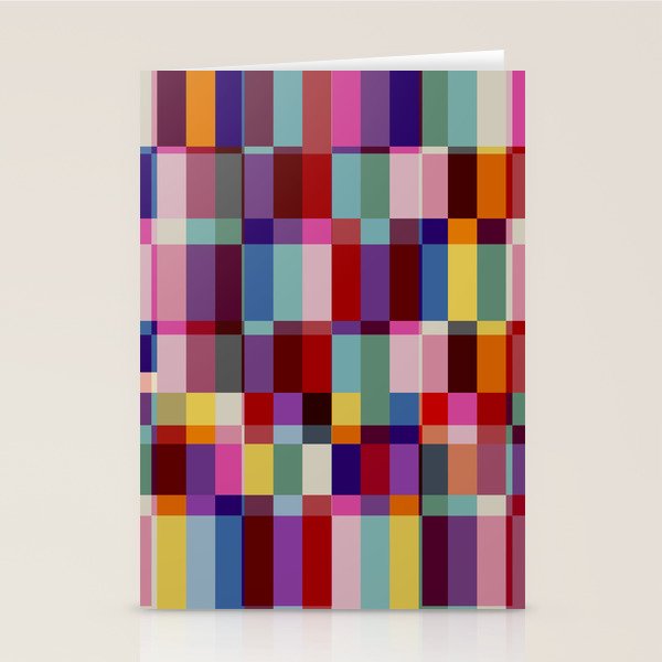 Futuristic Cyber Crossing Stationery Card