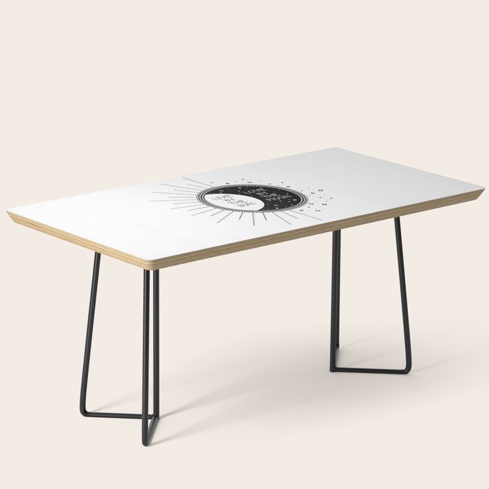Live By The Sun Love By The Moon Coffee Table