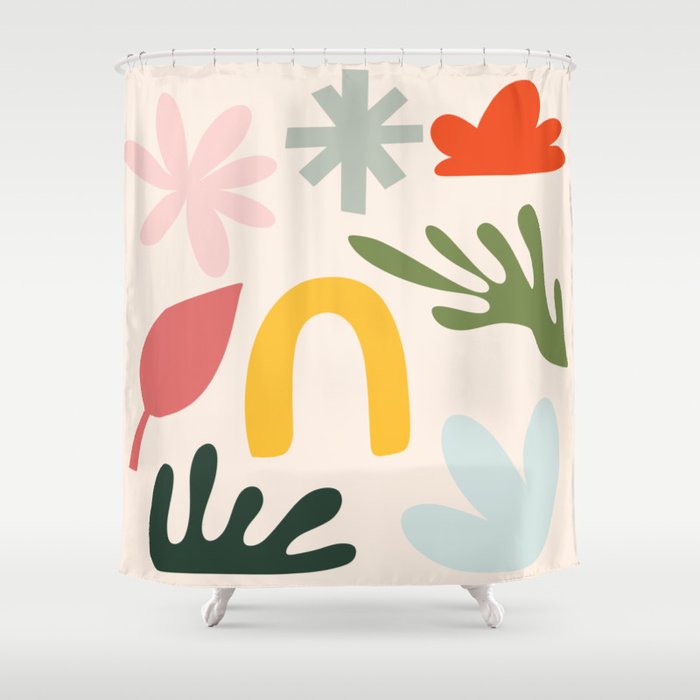 Collection Of Happy Things: Matisse Inspired Shower Curtain