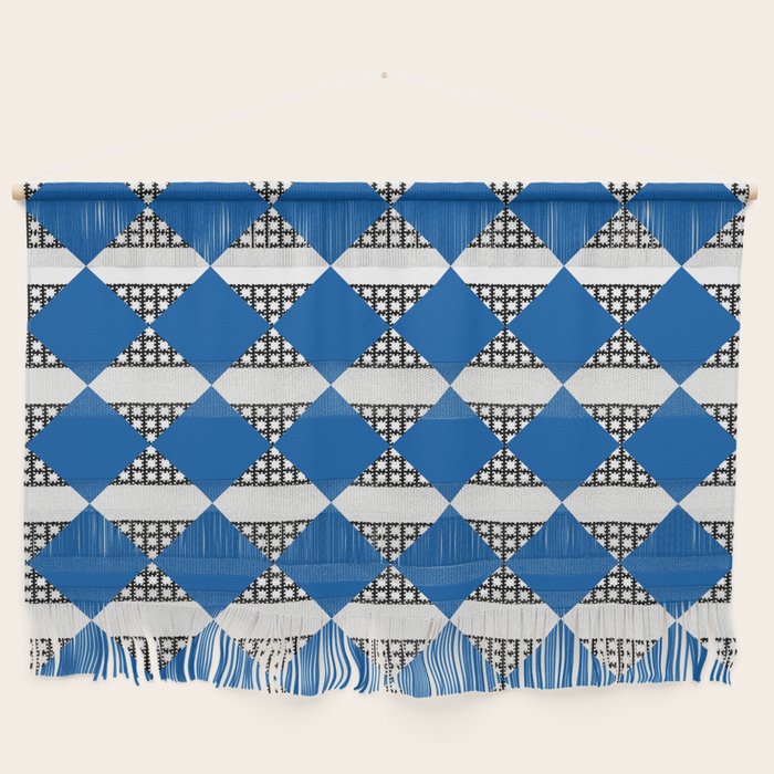 Modern Boho (Sapphire Blue) Wall Hanging