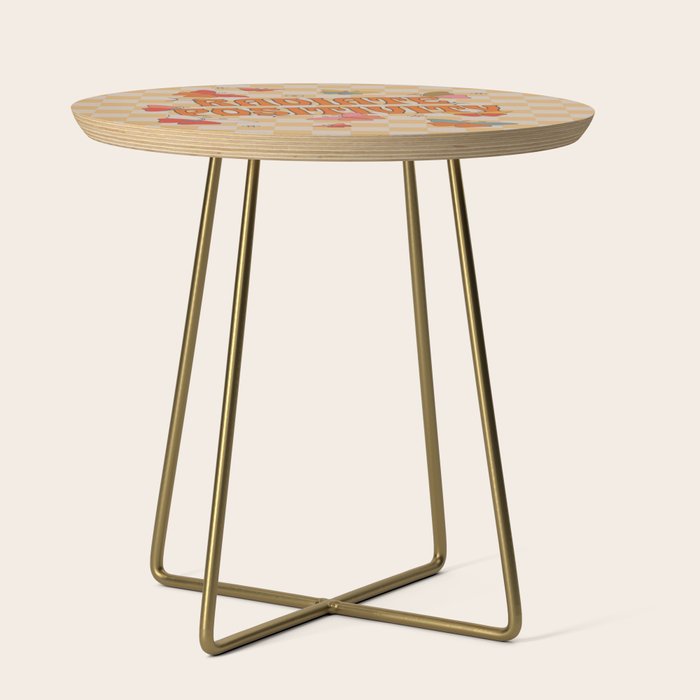 Radiate Positivity Butterflies Side Table