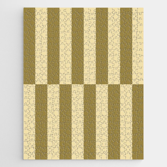 Strippy - Butter And Olive Jigsaw Puzzle