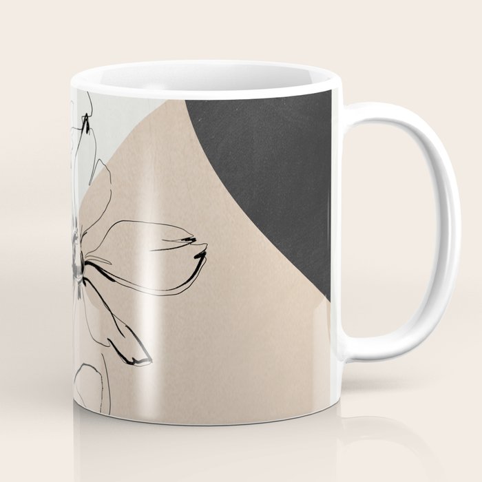 Abstract Art /Minimal Flowers Coffee Mug