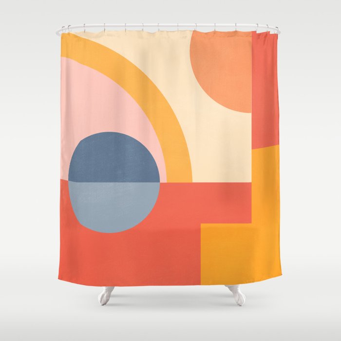 Abstract Geometric Shapes 31 Shower Curtain