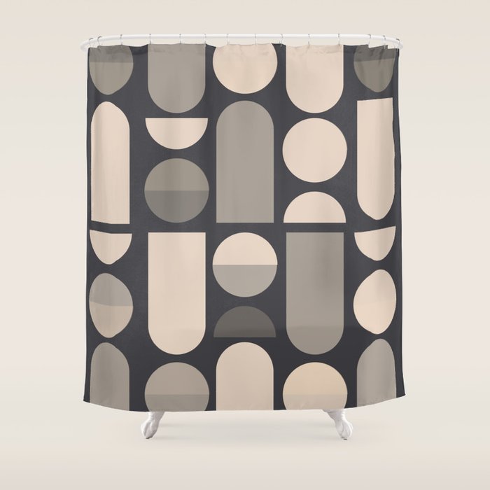 Abstract Geometric Shapes 73 Shower Curtain