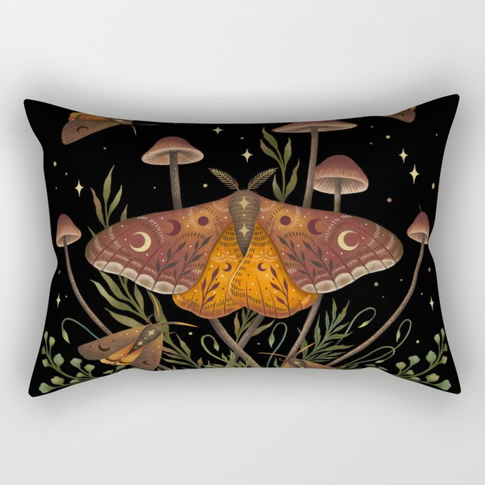 Autumn Light Underwing Rectangular Pillow