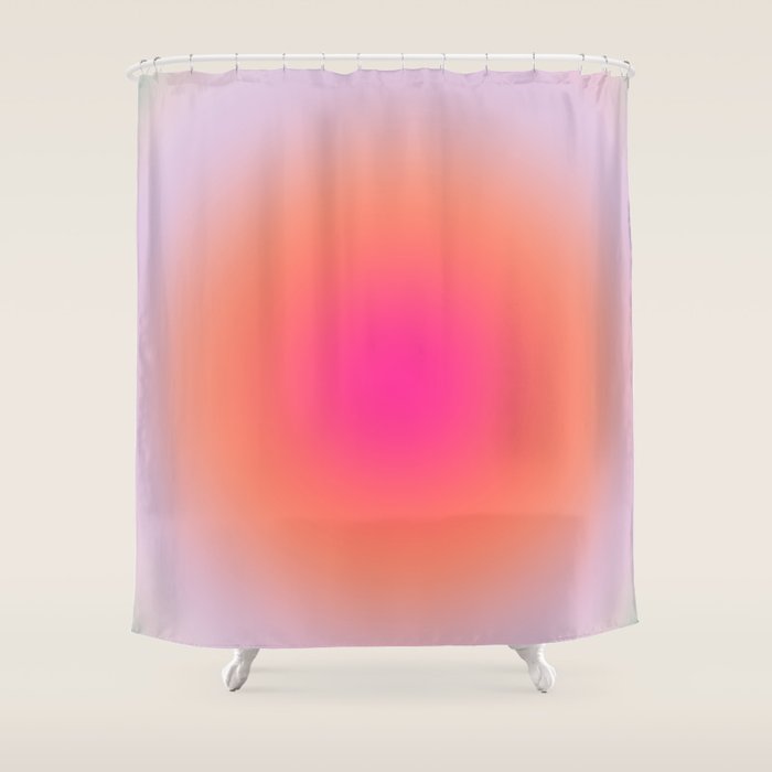 Vintage Colorful Gradient Shower Curtain