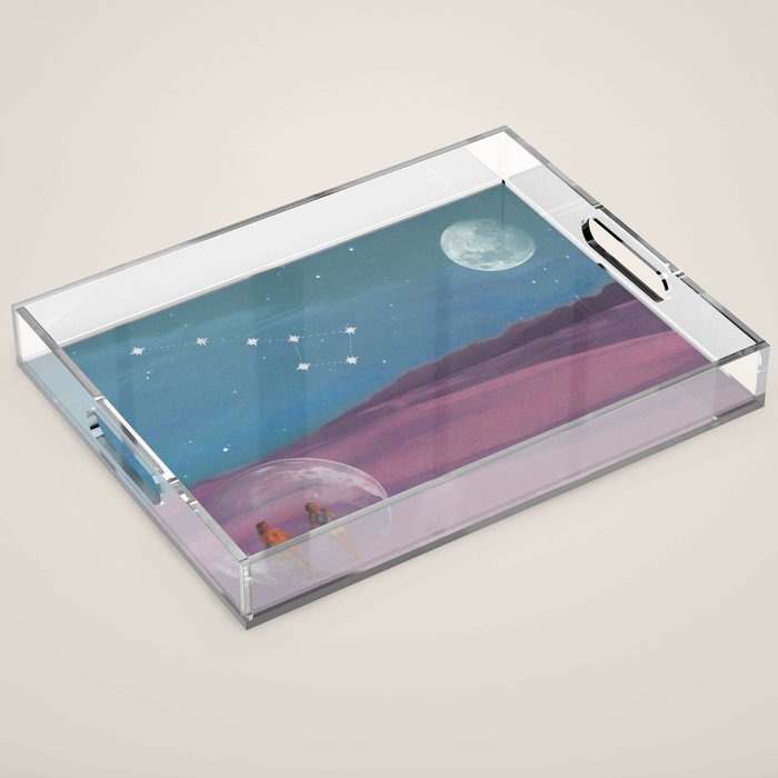 The Sun Will Come Out Again Acrylic Tray