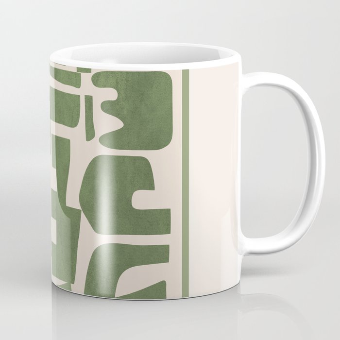 Organic Contemporary Modern Shapes 03 Coffee Mug