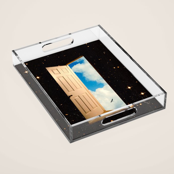 The Portal: From The Stars To The Clouds Acrylic Tray