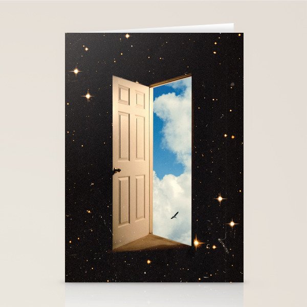 The Portal: From The Stars To The Clouds Stationery Card