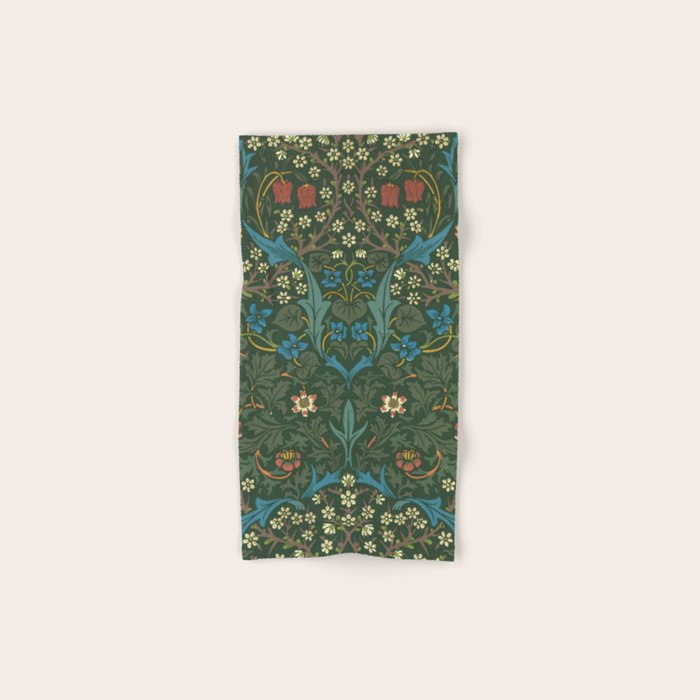 William Morris "Blackthorn" 1. Bath Towel