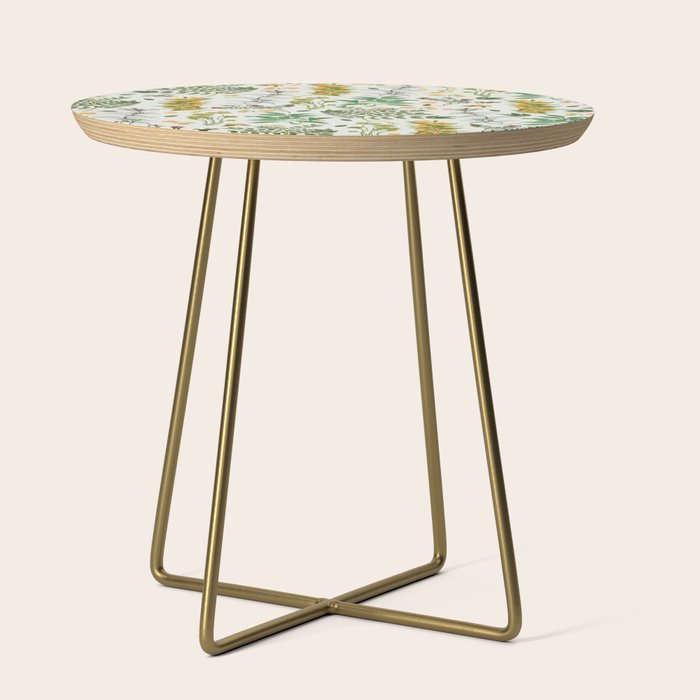 Vintage Wildflowers / Cozy Botanicals Side Table