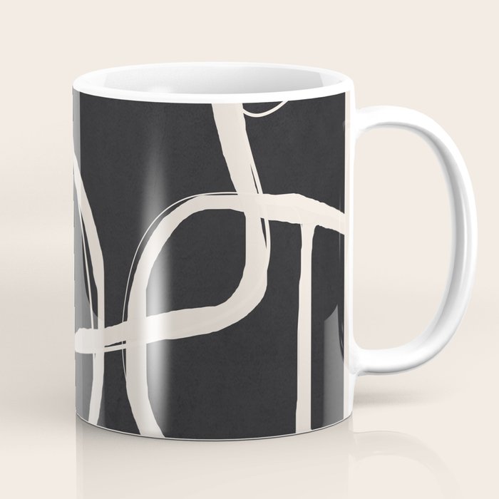Modern Minimalist One Line Art 1 Coffee Mug