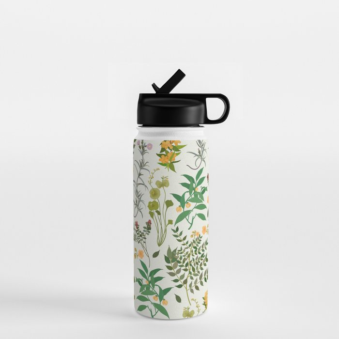 Vintage Wildflowers / Cozy Botanicals Water Bottle