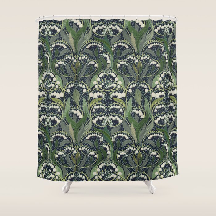 Wonderful Poisonous Lily Of The Valley Shower Curtain