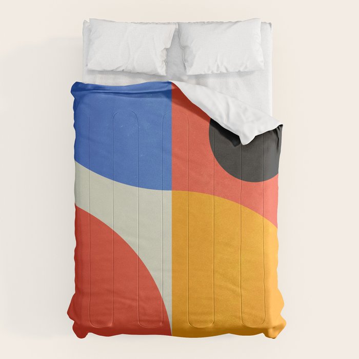 Bauhaus 07: Exhibition 1923 | Mid Century Series Comforter
