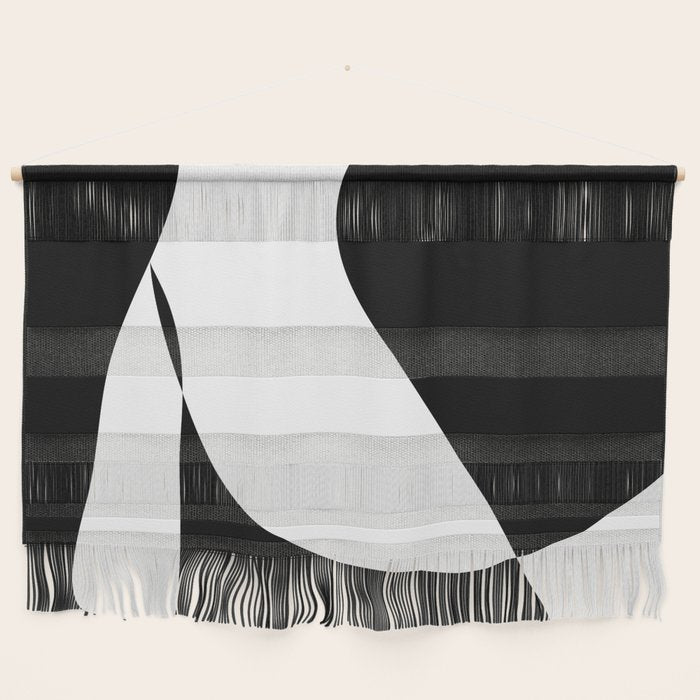 Minimalist Black And White 82 Wall Hanging