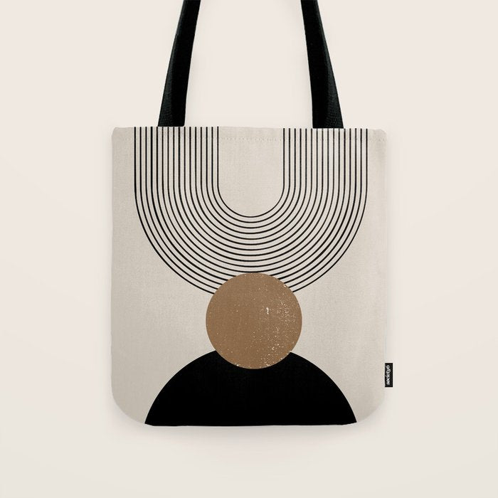 Mid Century Modern Abstract Art 10 Tote Bag