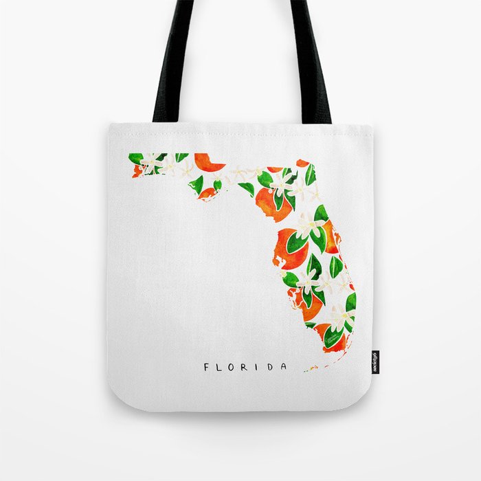 Florida State Flower - Orange Blossoms Tote Bag