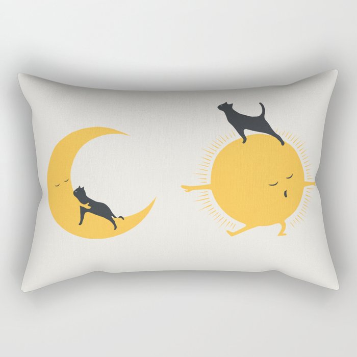 Good Meow'Ing 10 Good Night Hug Rectangular Pillow