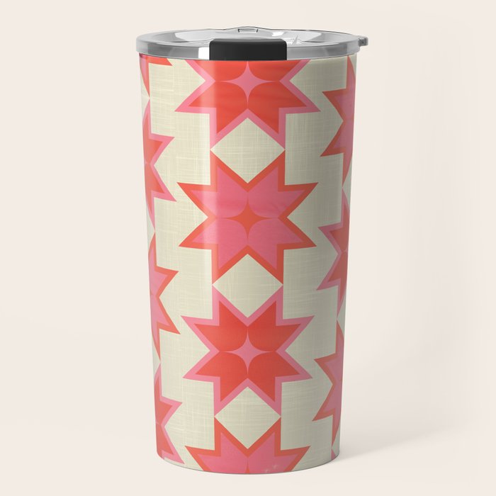 Celestial Winter Quilt Pattern Travel Mug