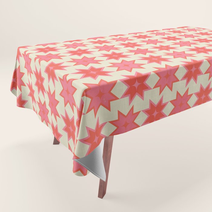 Celestial Winter Quilt Pattern Tablecloth