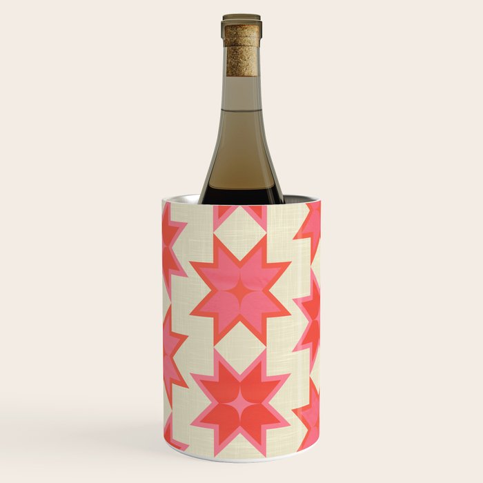 Celestial Winter Quilt Pattern Wine Chiller