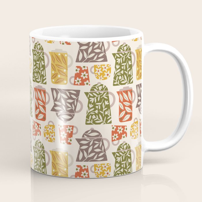 Buongiorno Retro Floral Coffee Coffee Mug