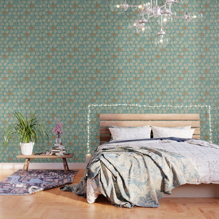 Daily Pattern: Retro Flower No.11 Wallpaper