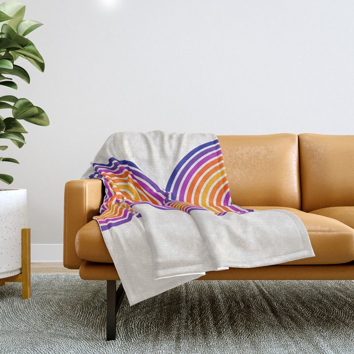 The Groove: Retro 80s Edition Throw Blanket