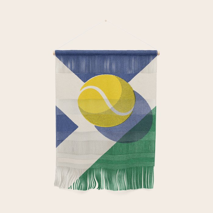 Balls / Tennis - Hard Court I Wall Hanging