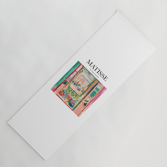 The Open Window By Henri Matisse - Artwork Design Yoga Mat