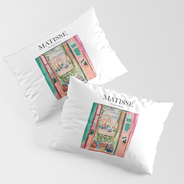 The Open Window By Henri Matisse - Artwork Design Pillow Sham