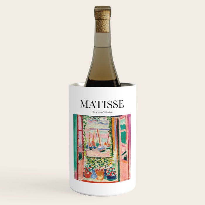 The Open Window By Henri Matisse - Artwork Design Wine Chiller