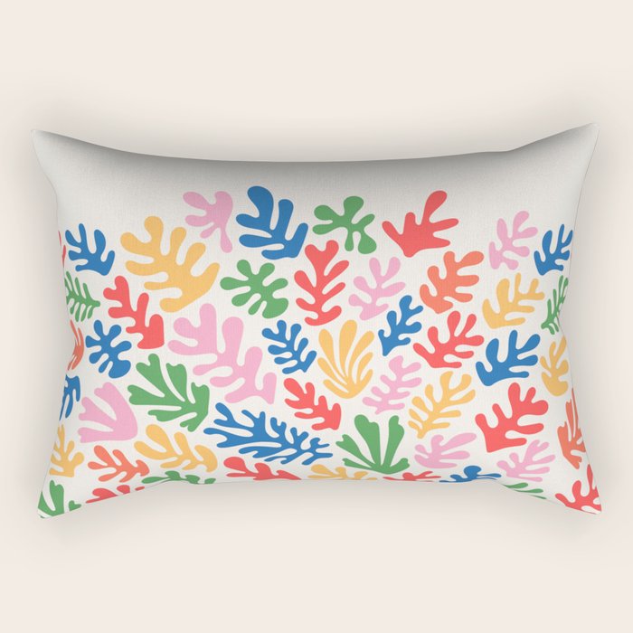 Matisse Paper Collage I Rectangular Pillow