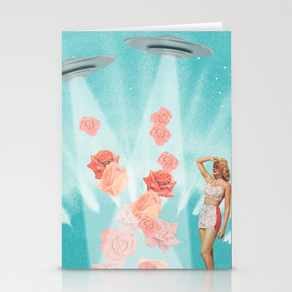 Flower Power // Spring Is Coming Stationery Card