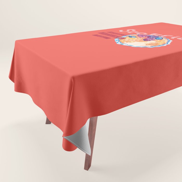 Scorpio Mood In Tomato Red | Zodiac Series Tablecloth
