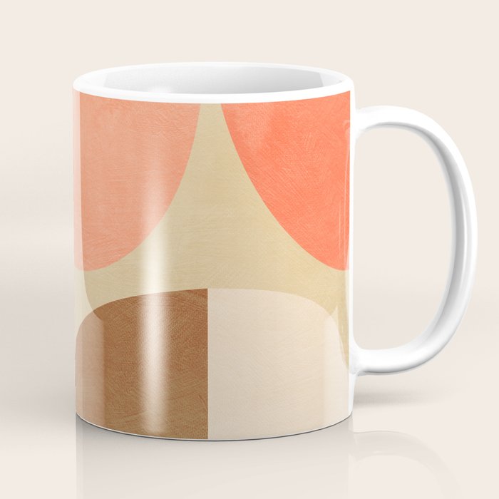 Mid Century Geometric Abstract 6 Coffee Mug