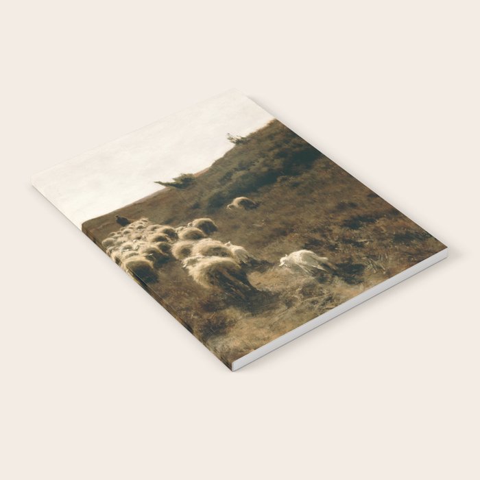 The Return Of The Flock, Laren By Anton Mauve Notebook