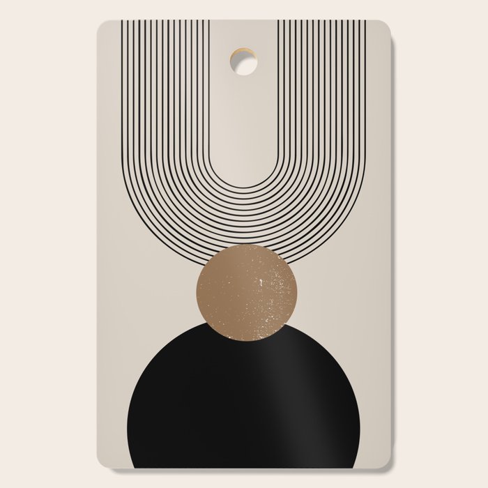 Mid Century Modern Abstract Art 10 Cutting Board