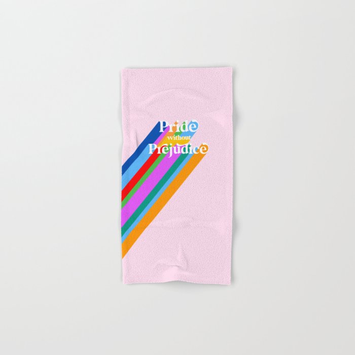 Pride Without Prejudice - Rainbow Shadows Bath Towel