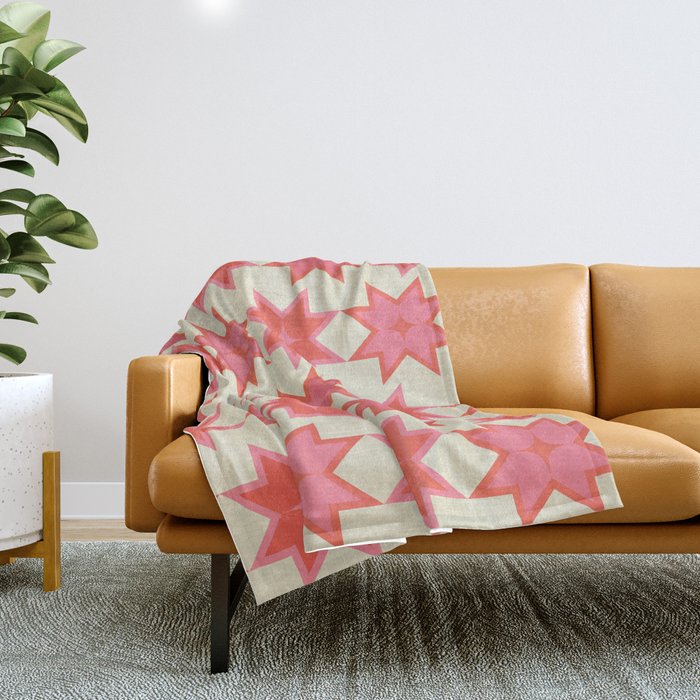 Celestial Winter Quilt Pattern Throw Blanket