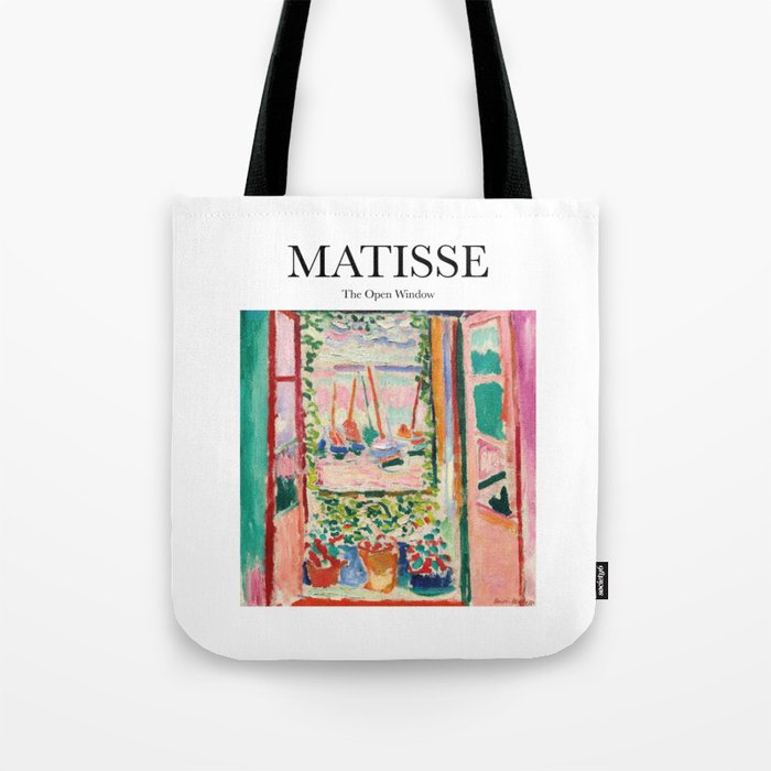 The Open Window By Henri Matisse - Artwork Design Tote Bag