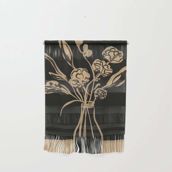 Minimalist Flowers In A Vase 5 Wall Hanging