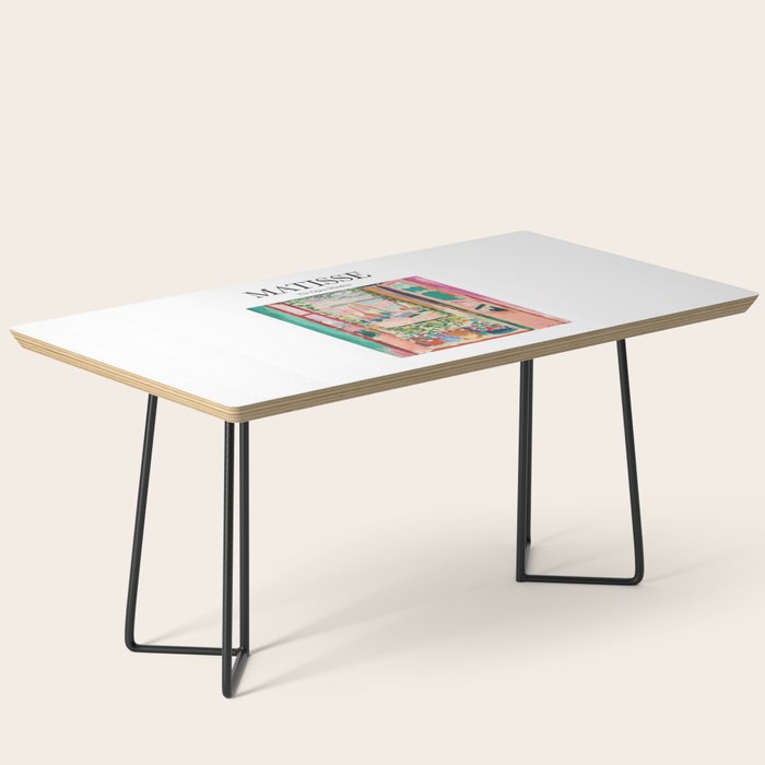 The Open Window By Henri Matisse - Artwork Design Coffee Table