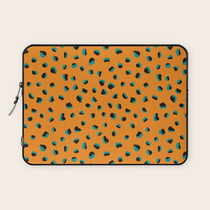 Funky Cheetah Animal Print Laptop Sleeve