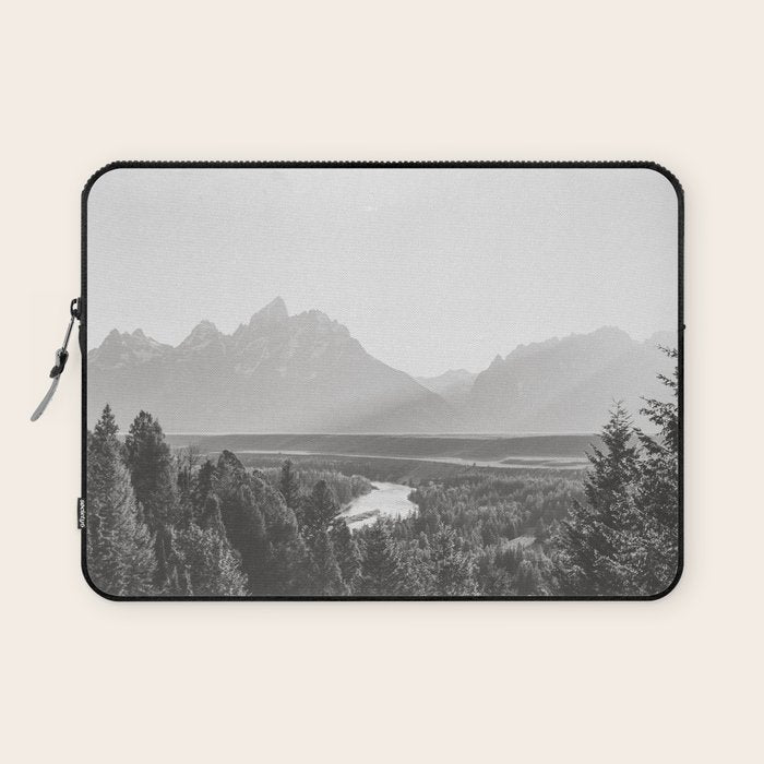 Grand Tetons Snake River Sunset Laptop Sleeve
