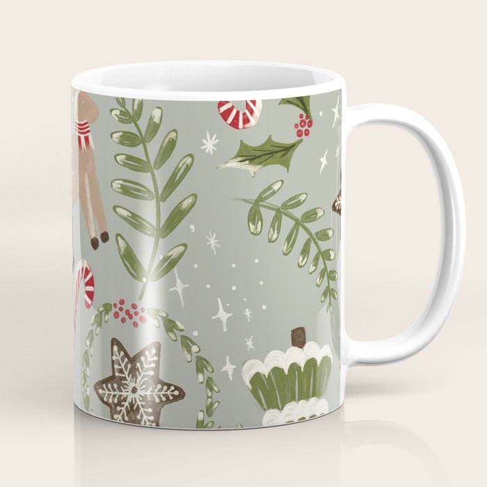 Magical Christmas - Sage Green Coffee Mug