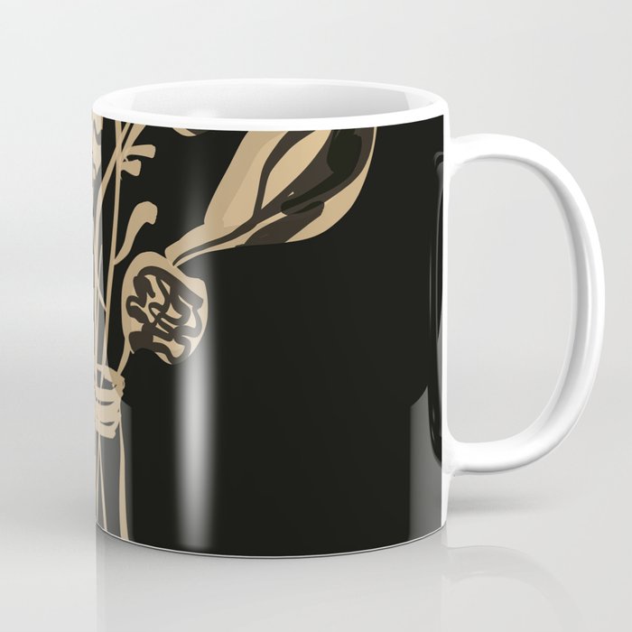 Minimalist Flowers In A Vase 5 Coffee Mug